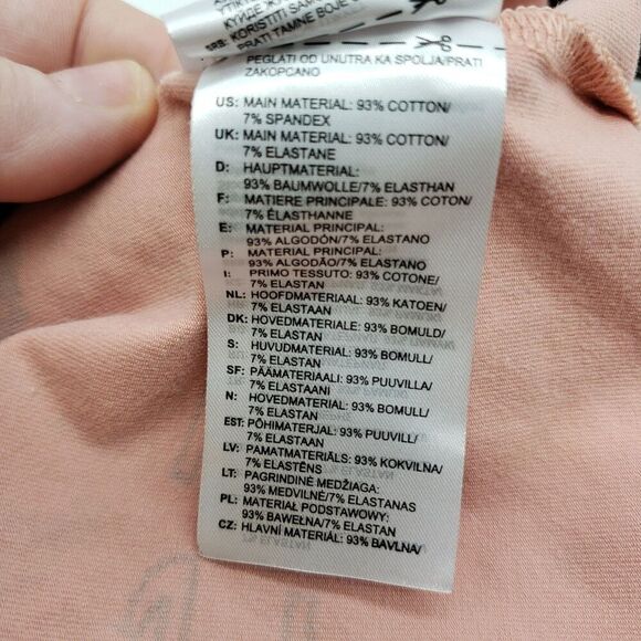 Adidas Bodysuit Womens Large Pink One Shoulder Long Sleeve Graphic GD3042 ESC - Picture 8 of 13